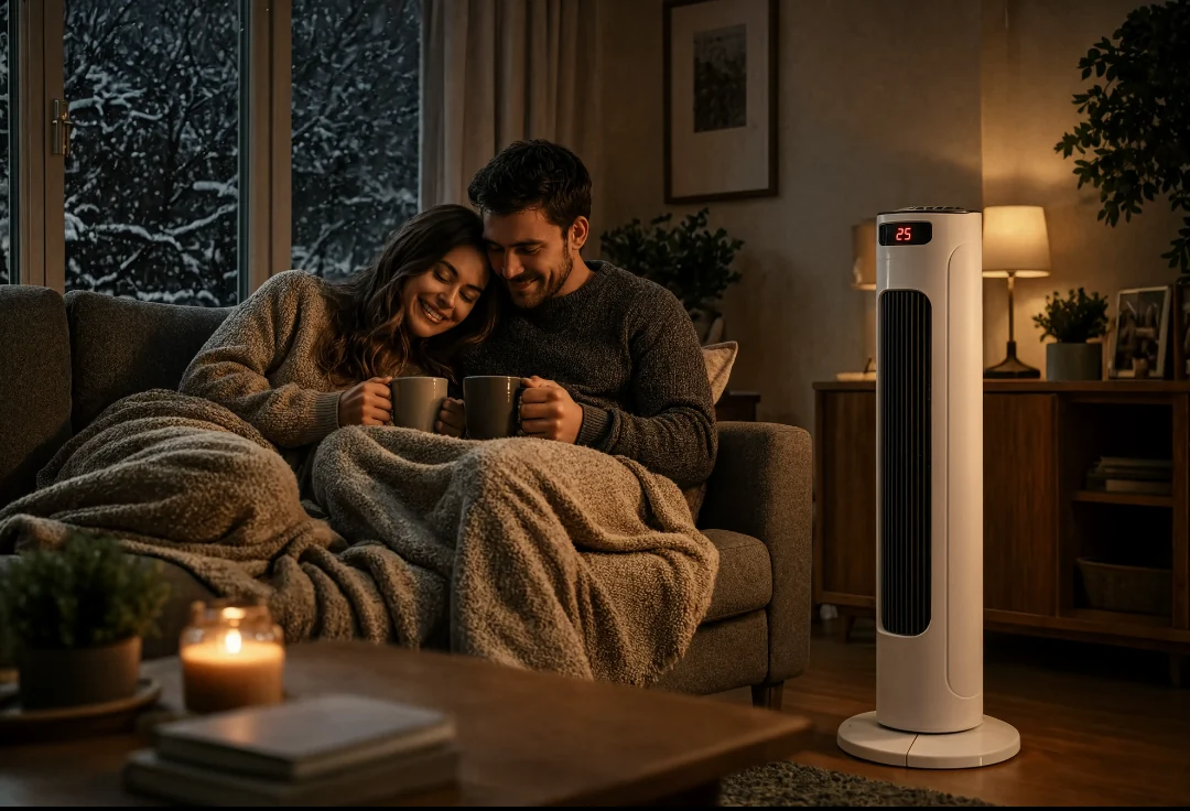ComfortPro im abendlichen Wohnzimmer